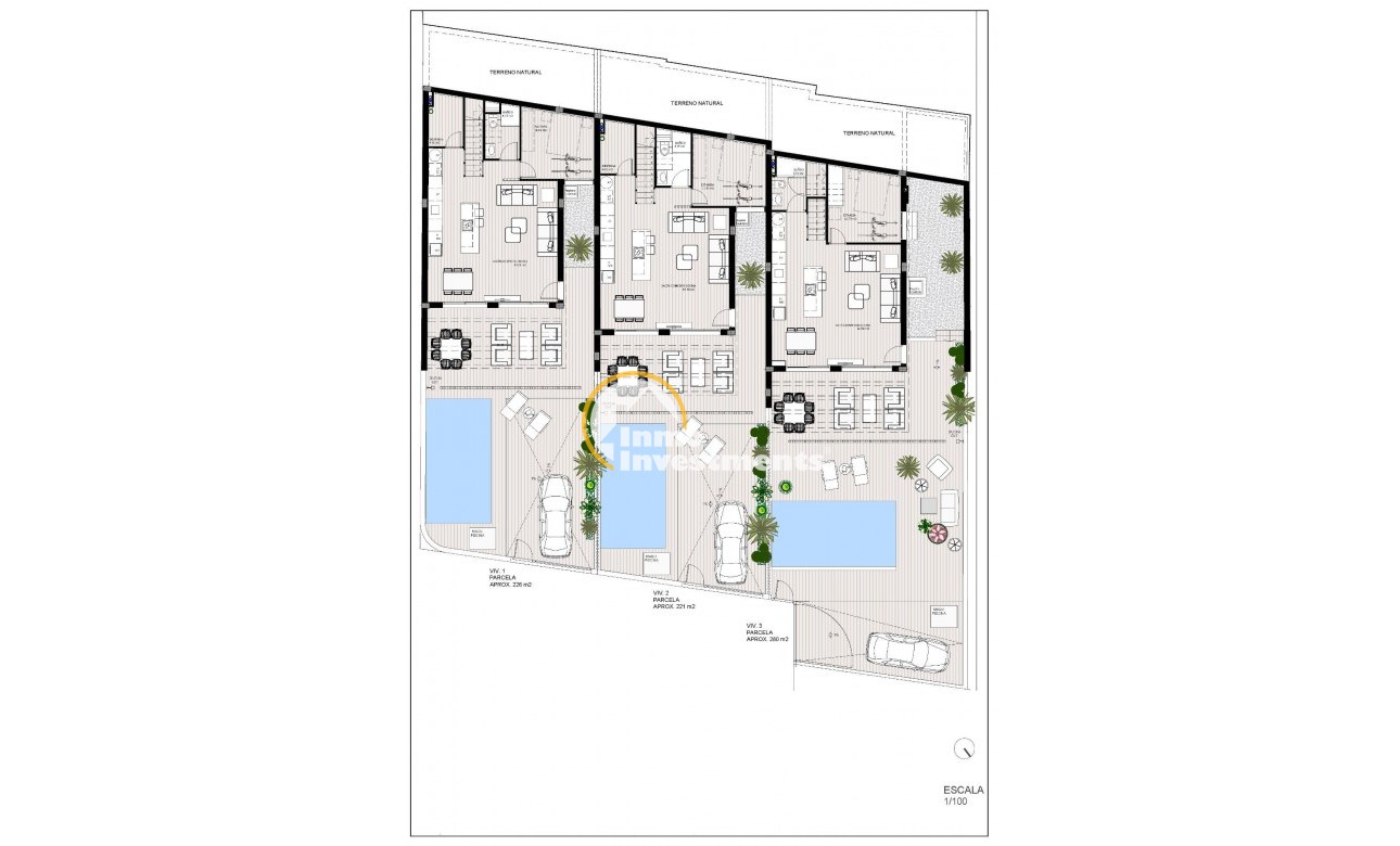 Neubau Immobilien - Reihenhaus - Rojales - La Marquesa