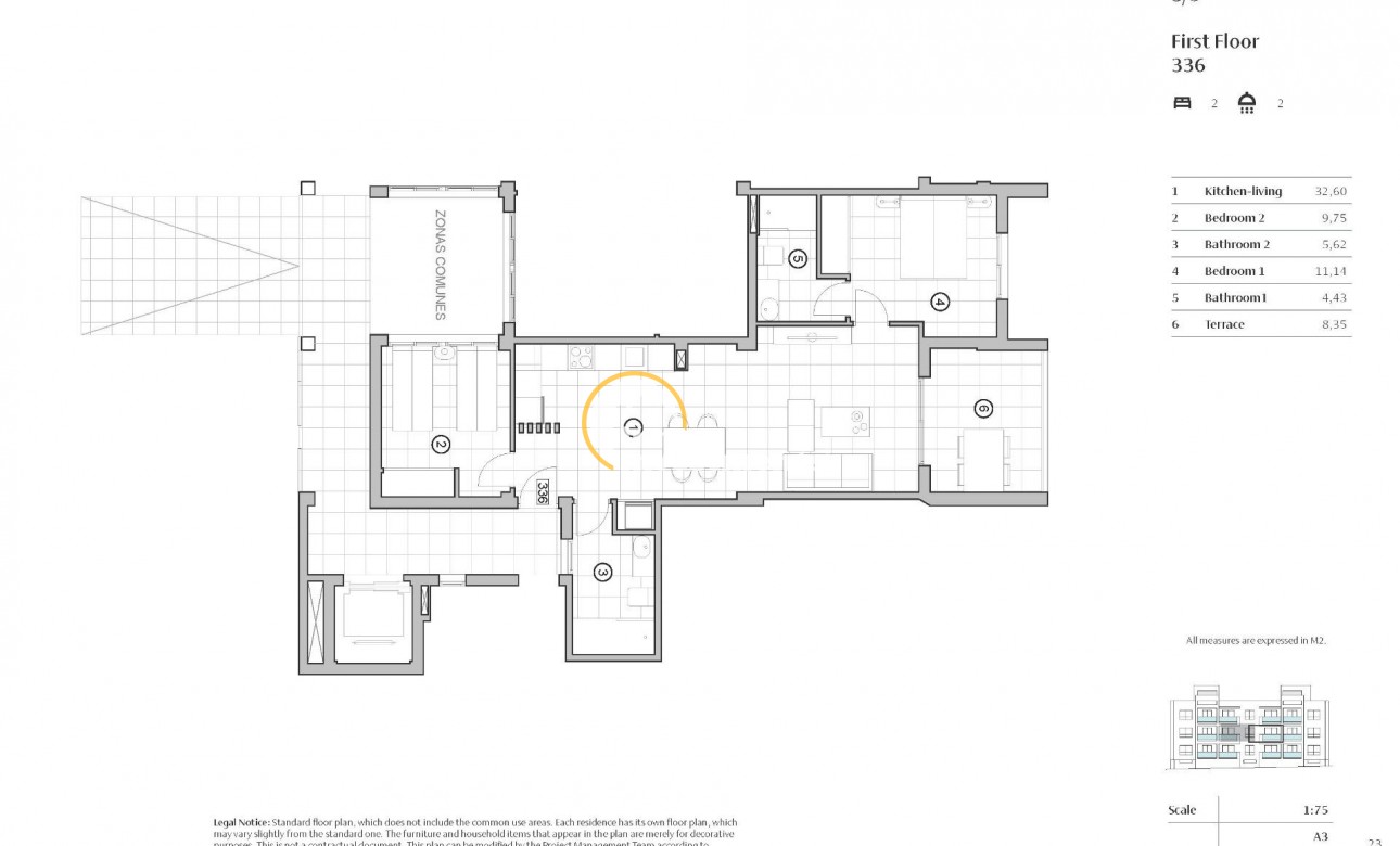 Neubau Immobilien - Apartment - Orihuela Costa - PAU 8