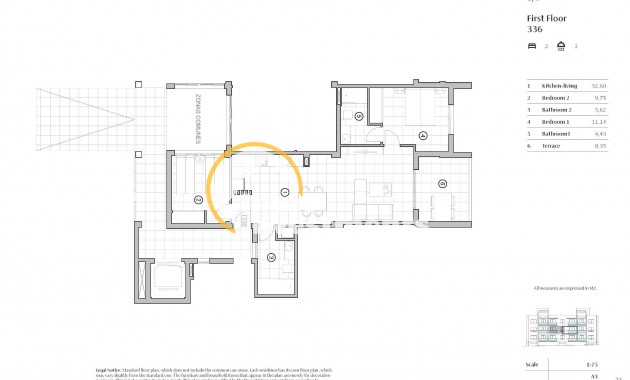 Neubau Immobilien - Apartment - Orihuela Costa - PAU 8