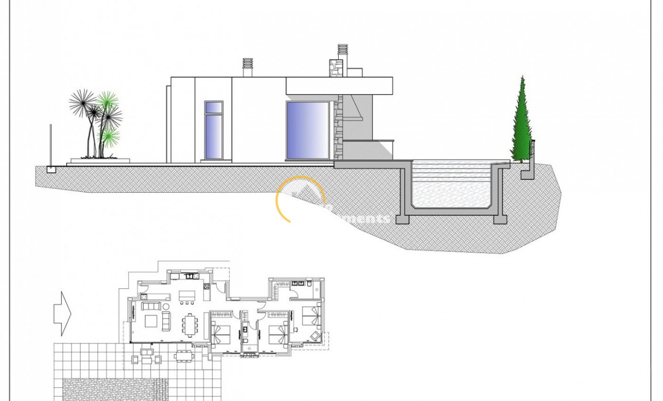 Nyproduktion - Villa - Calpe - Pla Roig