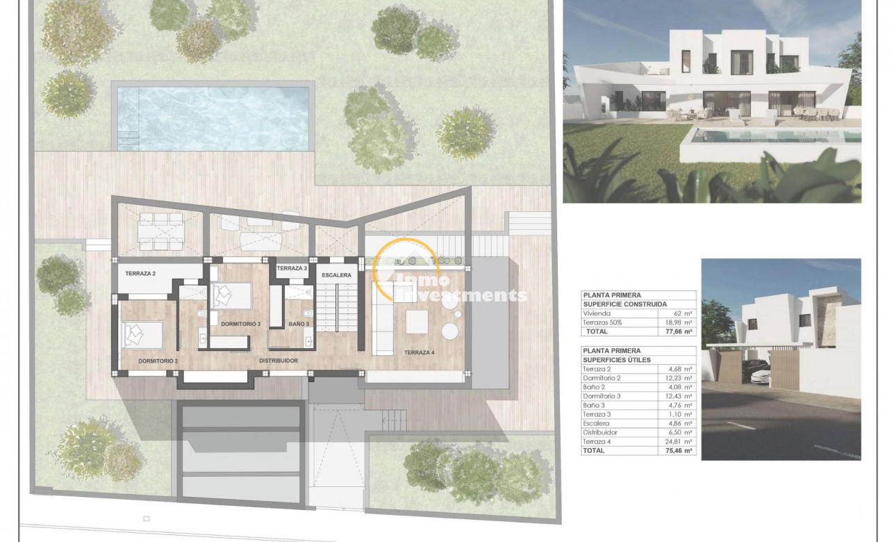 Neubau Immobilien - Villa - Polop - Alberca