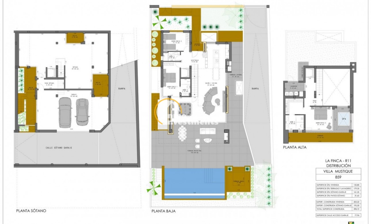 New build - Villa - Algorfa - La Finca Golf