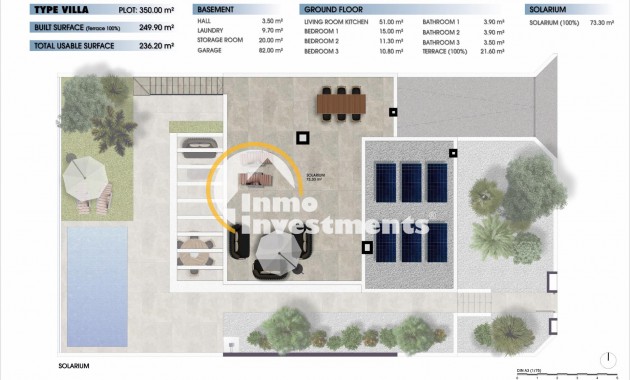 Neubau Immobilien - Villa - Los Alczares - Serena Golf