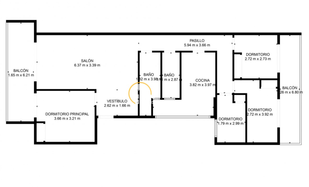 Bestaande bouw - Appartement - Torrevieja - Playa del Cura