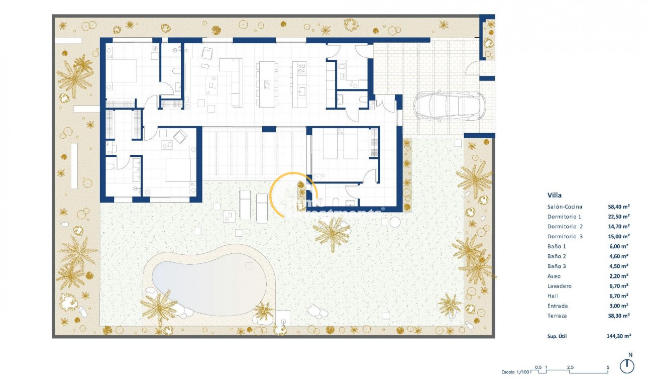 New build - Villa - BAOS Y MENDIGO - Altaona Golf And Country Village