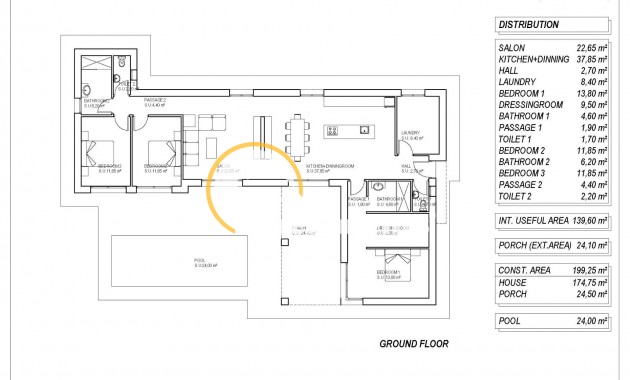 Neubau Immobilien - Villa - Pinoso - Campo