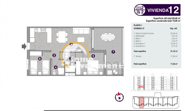 Neubau Immobilien - Apartment - La Mata - Torre la Mata