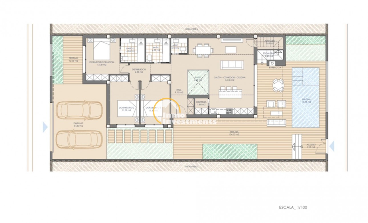 New build - Villa - San Juan de los Terreros - Las Mimosas