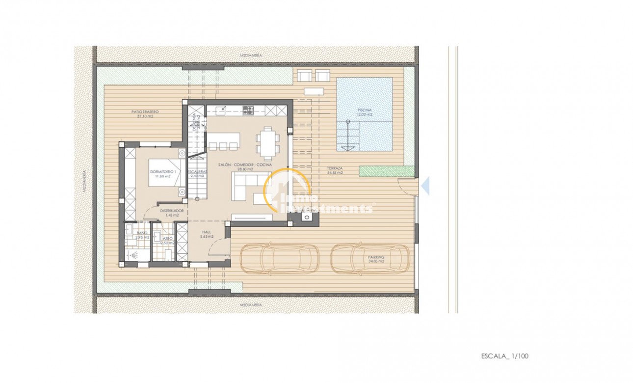 New build - Villa - San Juan de los Terreros - Las Mimosas