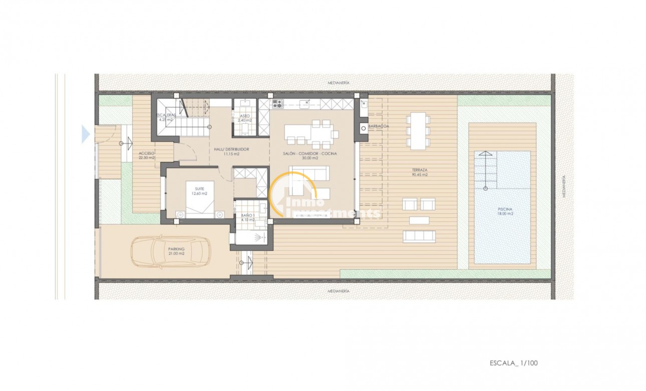 New build - Villa - San Juan de los Terreros - Las Mimosas