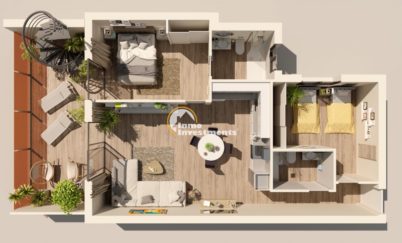 Nieuwbouw - Penthouse - Torrevieja - Centro