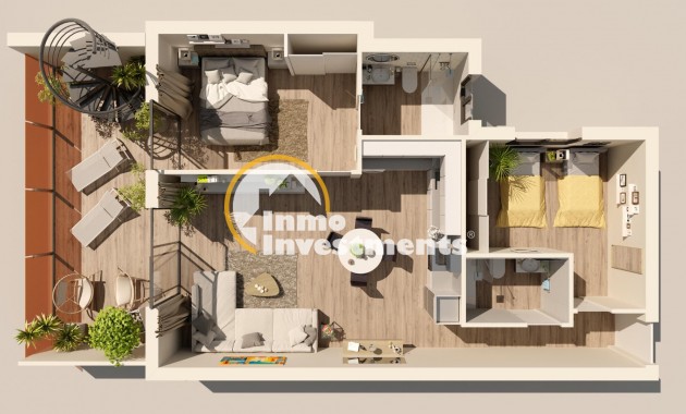 Neubau Immobilien - Penthouse - Torrevieja - Centro