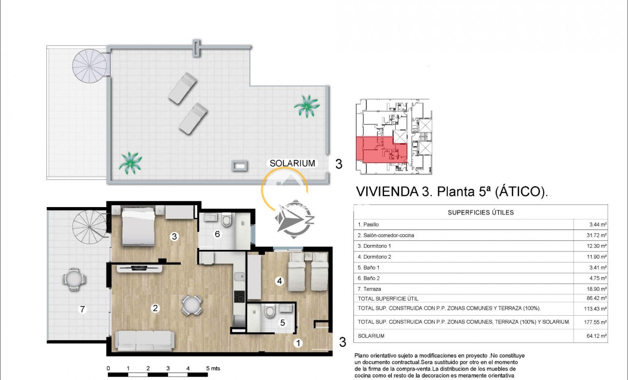 Obra nueva - Ático - Torrevieja - Centro