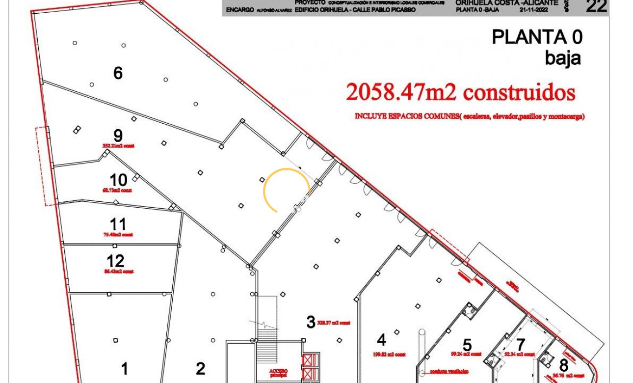 Location long terme - Local commercial - Orihuela Costa - Playa Flamenca