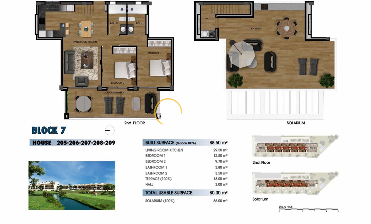 Neubau Immobilien - Penthouse - Los Alcázares - Serena Golf