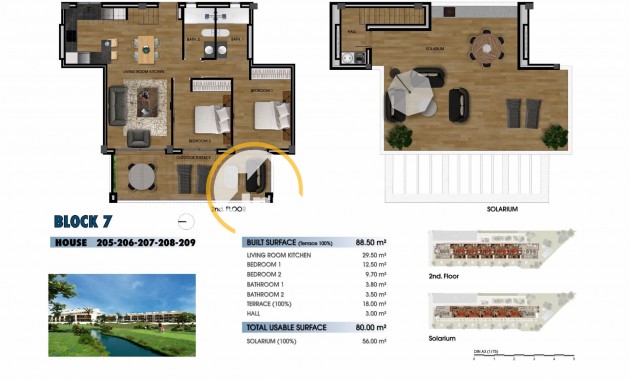 Neubau Immobilien - Penthouse - Los Alcázares - Serena Golf