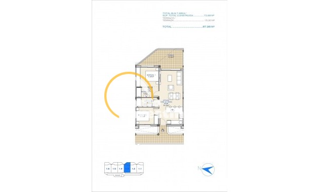 New build - Apartment - Los Alcázares - Serena Golf