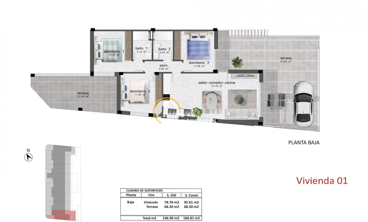 Nieuwbouw - Appartement - Pilar de la Horadada