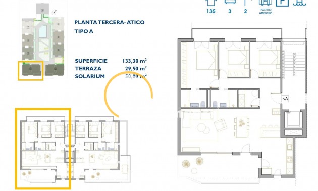 New build - Penthouse - San Pedro del Pinatar - Pueblo