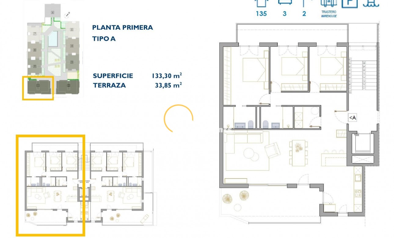 New build - Apartment - San Pedro del Pinatar - Pueblo