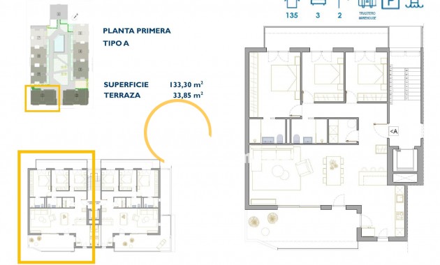 New build - Apartment - San Pedro del Pinatar - Pueblo