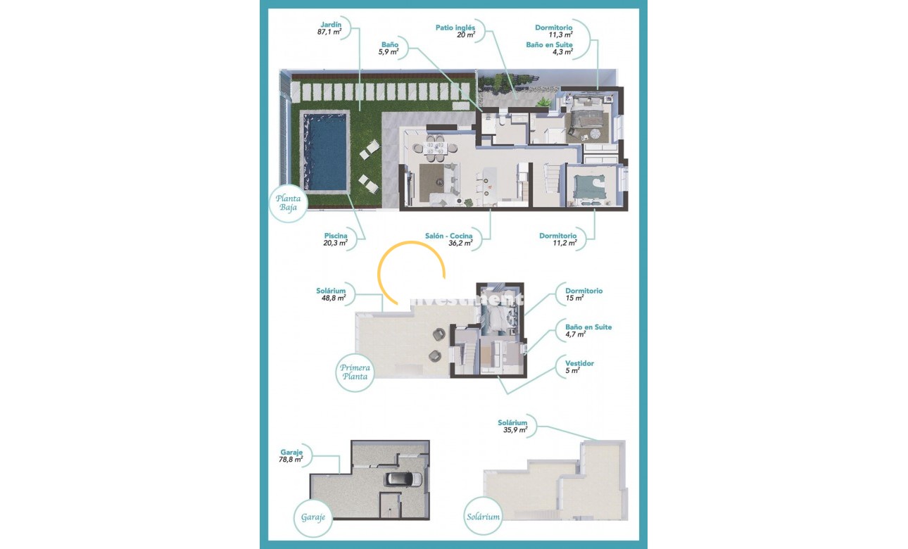 Obra nueva - Chalet independiente - Los Alcazares - La Serena Golf