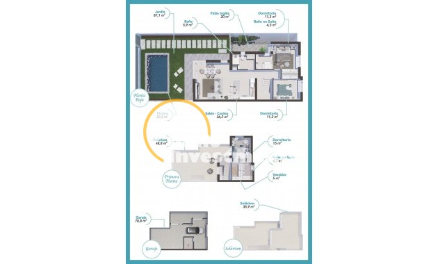 Neubau Immobilien - Villa - Los Alcazares - La Serena Golf