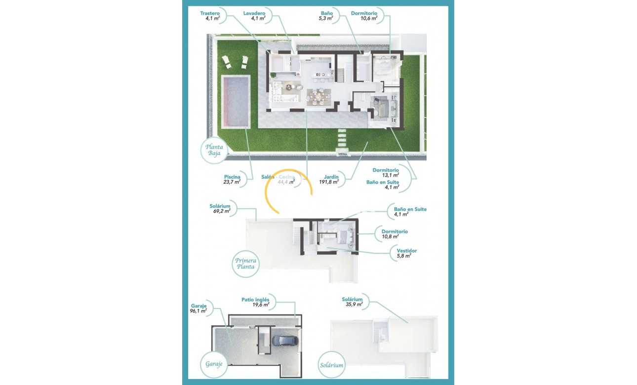 New build - Villa - Los Alcázares - Serena Golf