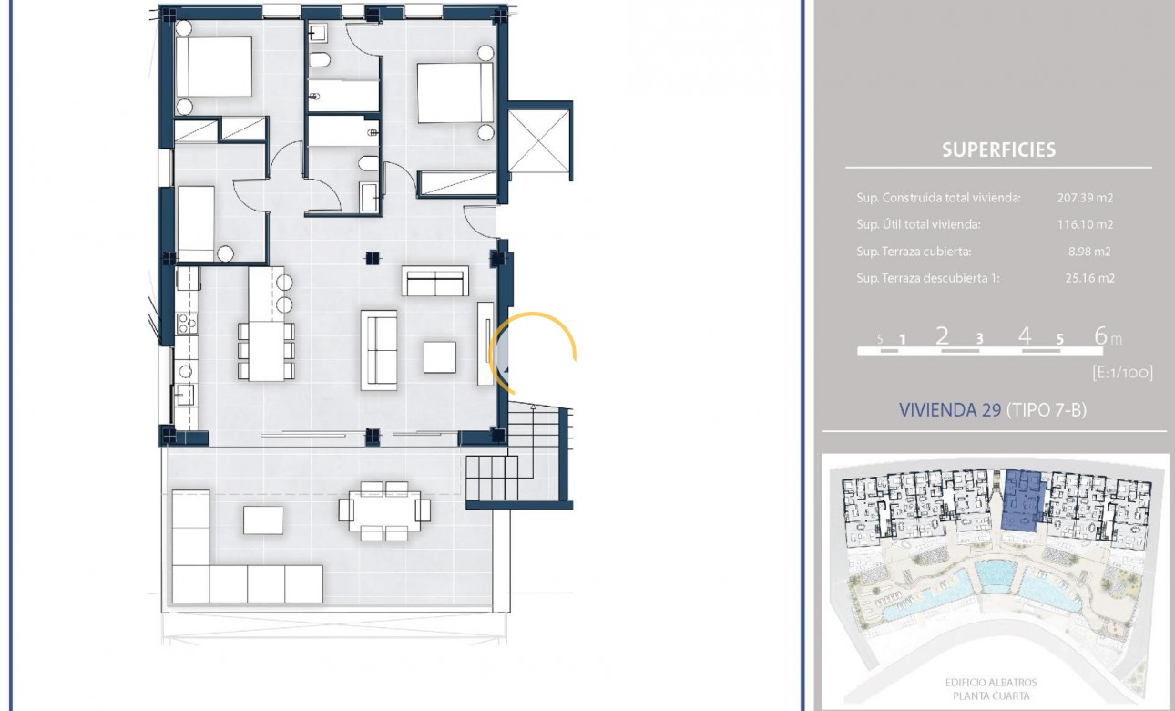 New build - Penthouse - Arenal d´en Castell - pueblo