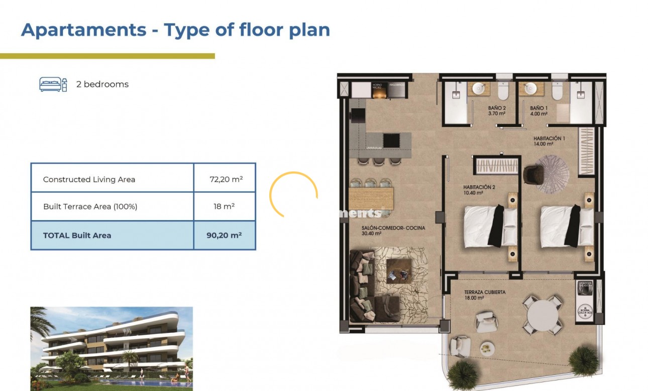 New build - Penthouse - Orihuela Costa - Punta Prima