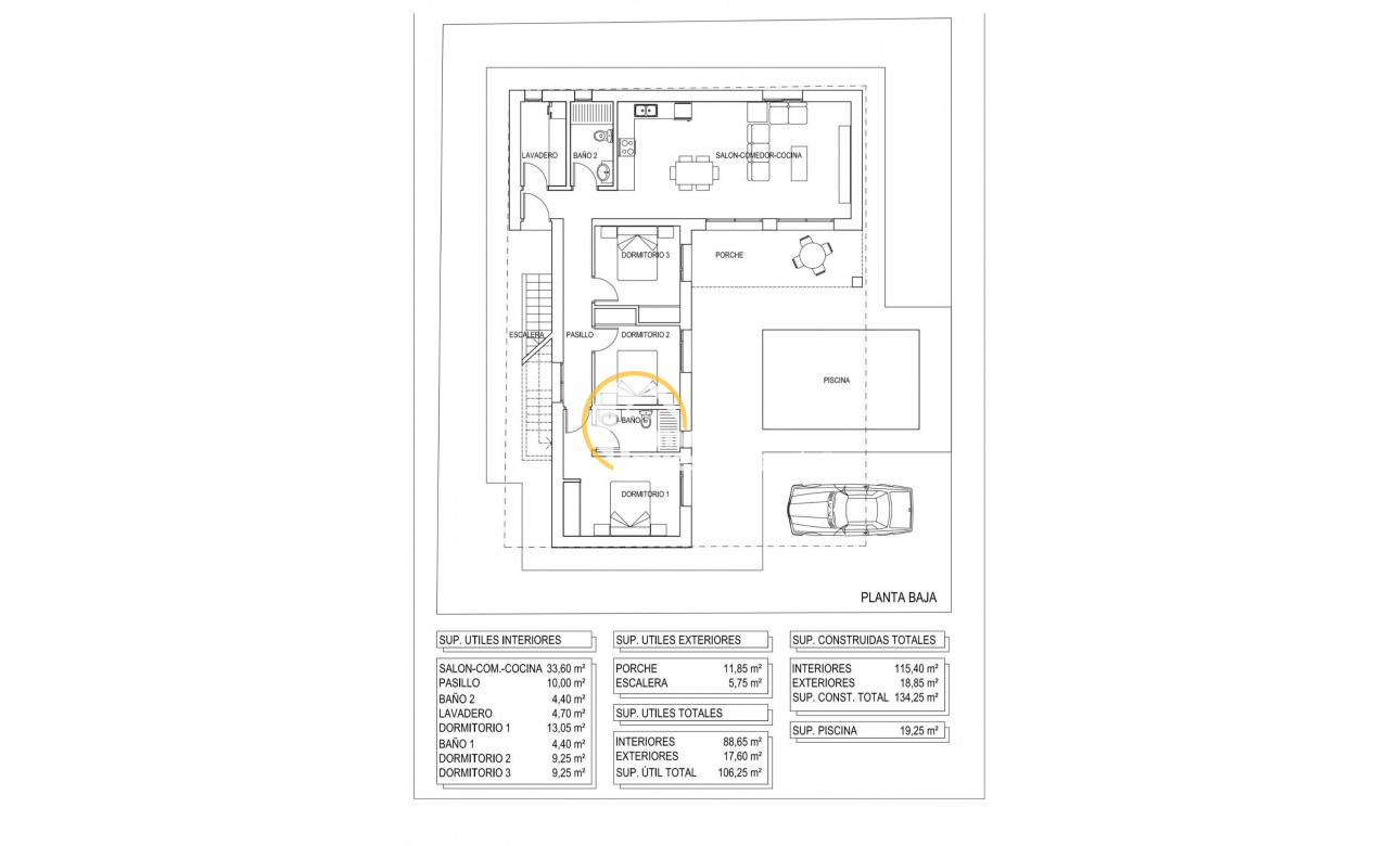 New build - Villa - Pinoso - Campo