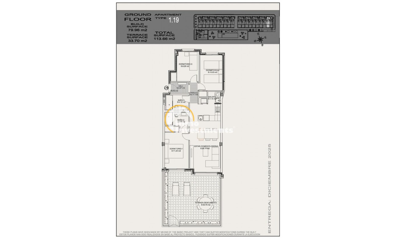 New build - Bungalow - Torrevieja - Aguas Nuevas