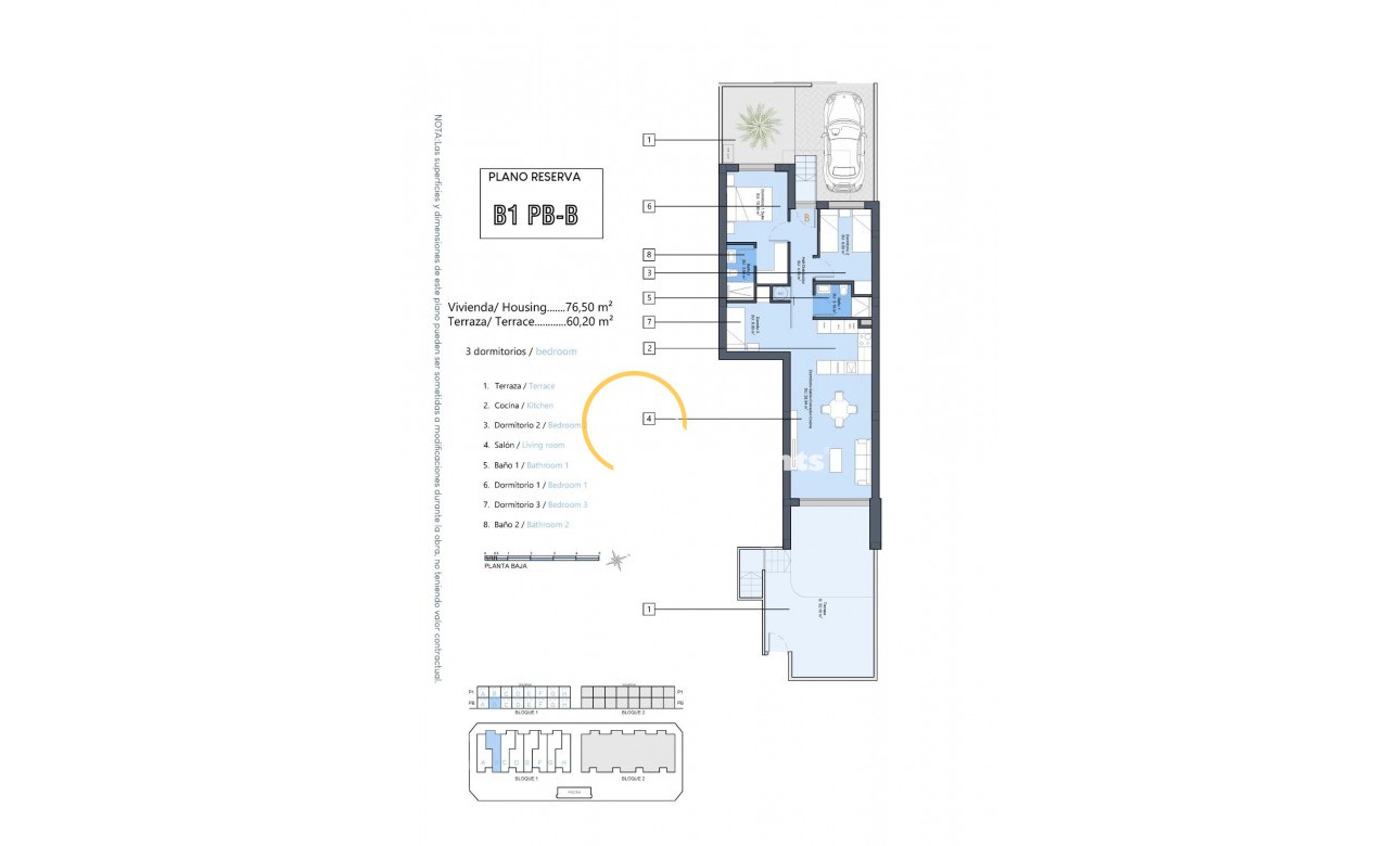 Neubau Immobilien - Bungalow - Dolores - ZONA NUEVA