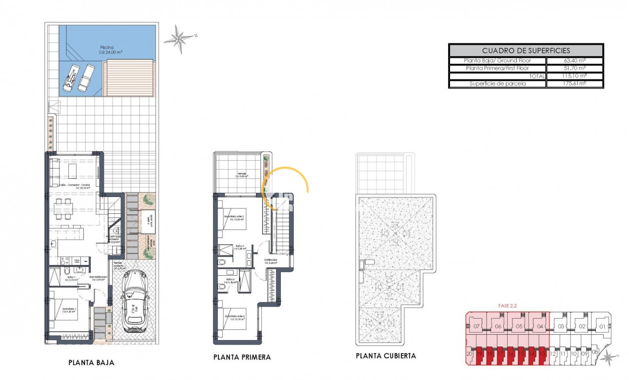 Neubau Immobilien - Villa - San Fulgencio - Pueblo