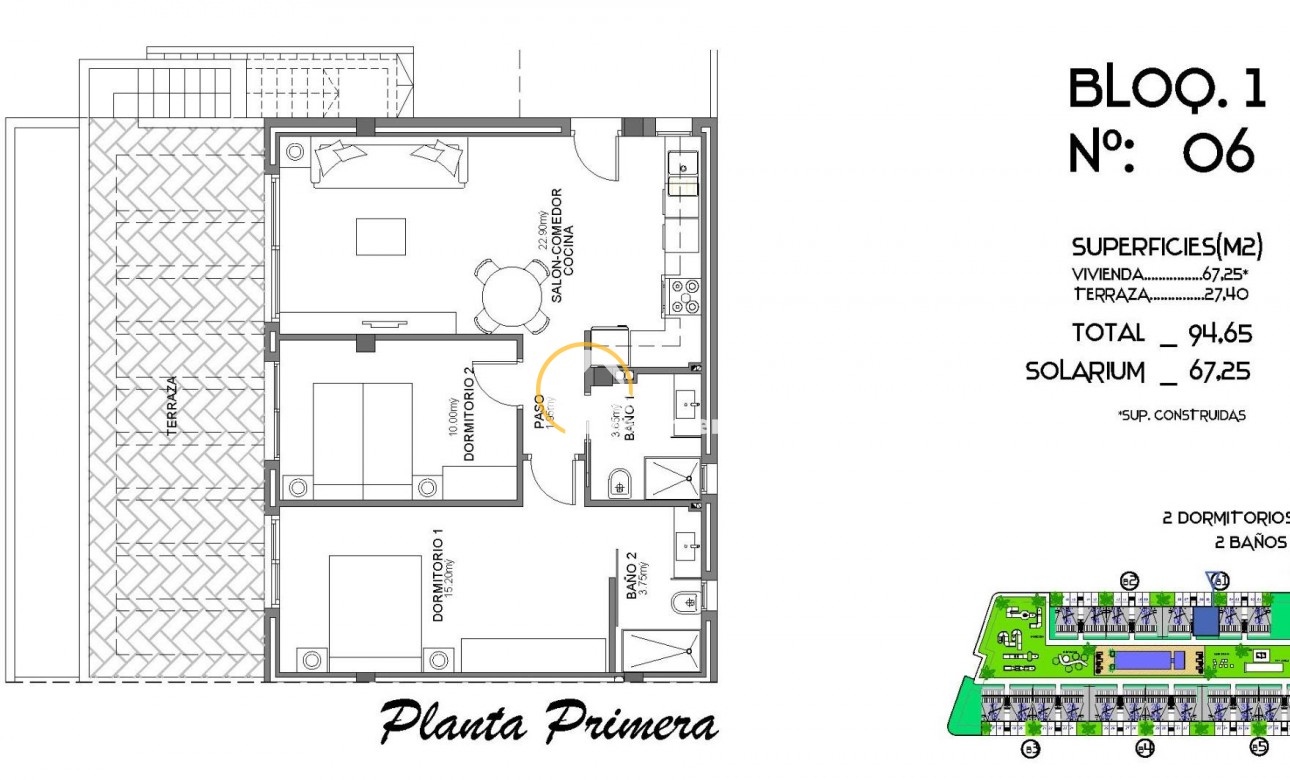 New build - Bungalow - Algorfa - La Finca