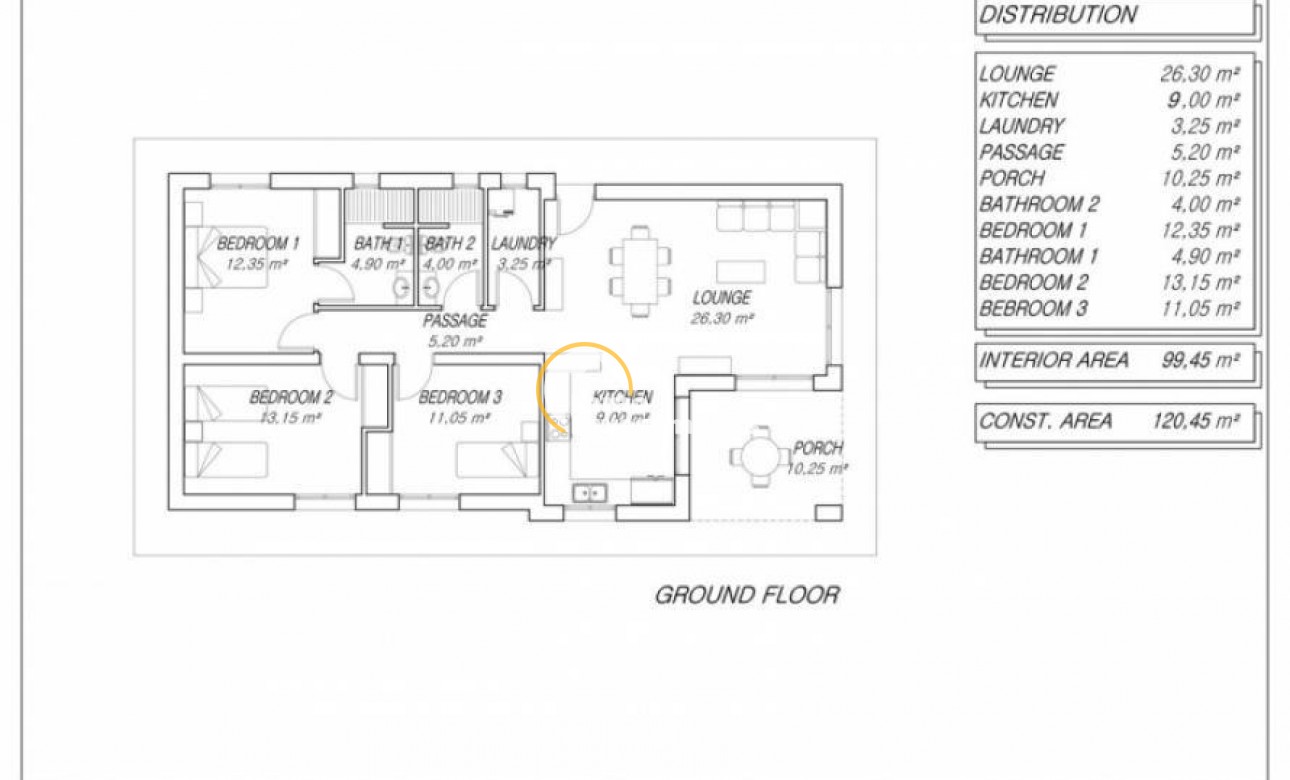 New build - Villa - Pinoso - Campo