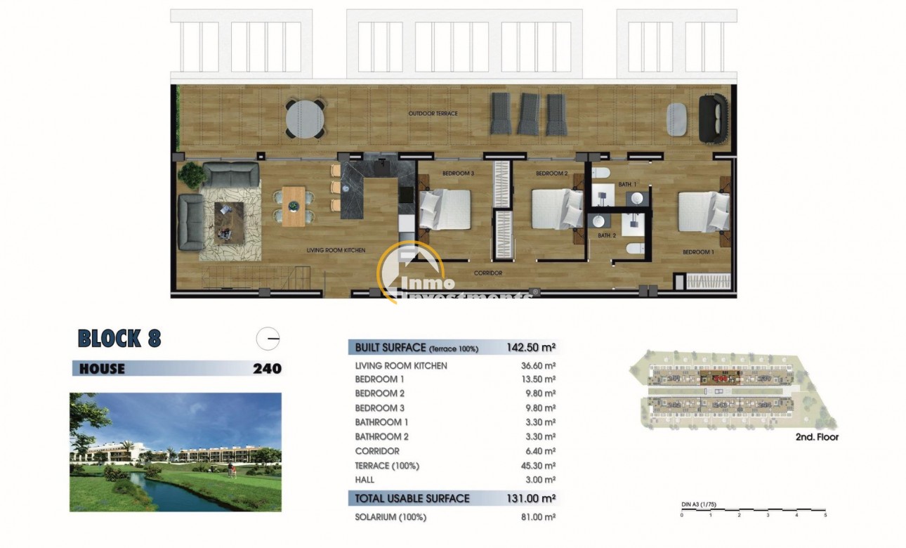 New build - Penthouse - Los Alcázares - Serena Golf