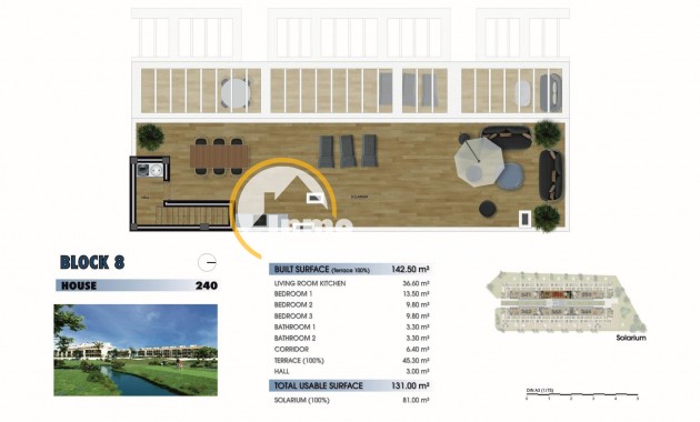 New build - Penthouse - Los Alcázares - Serena Golf