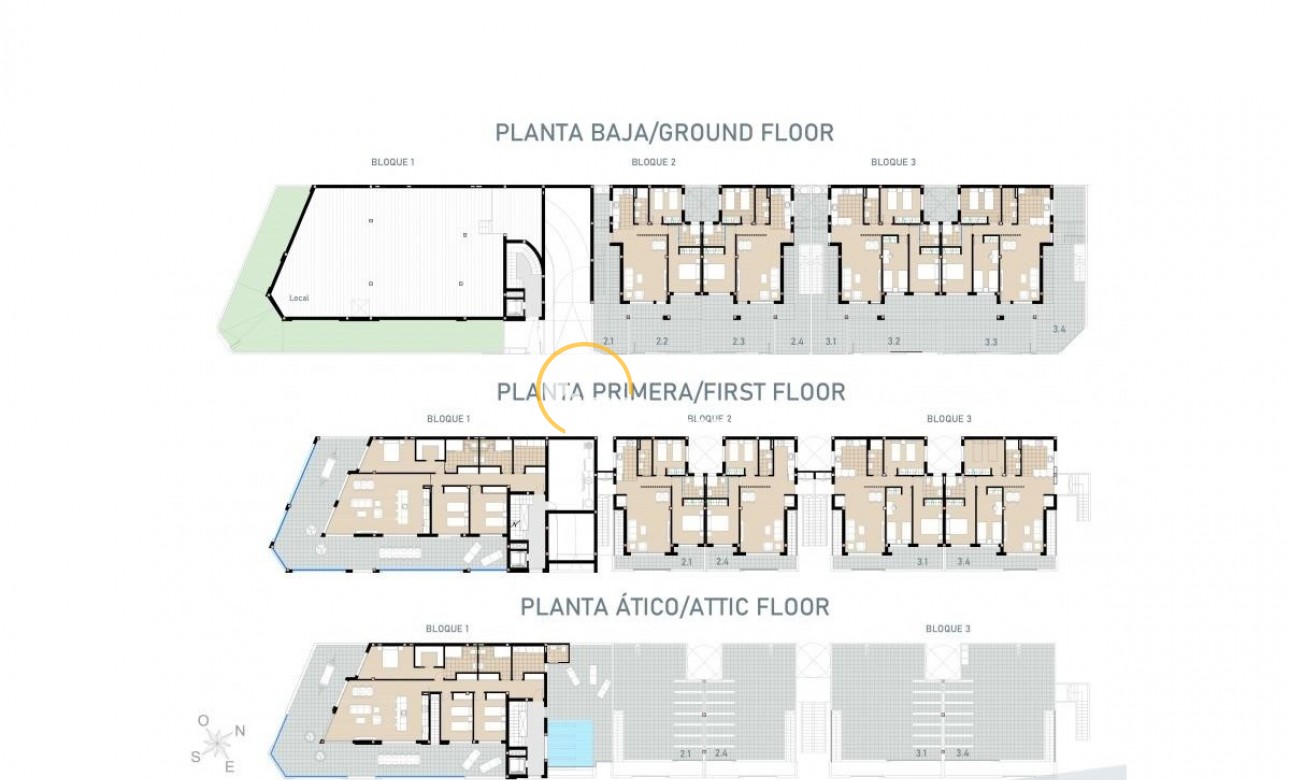 Neubau Immobilien - Bungalow - Pilar de la Horadada