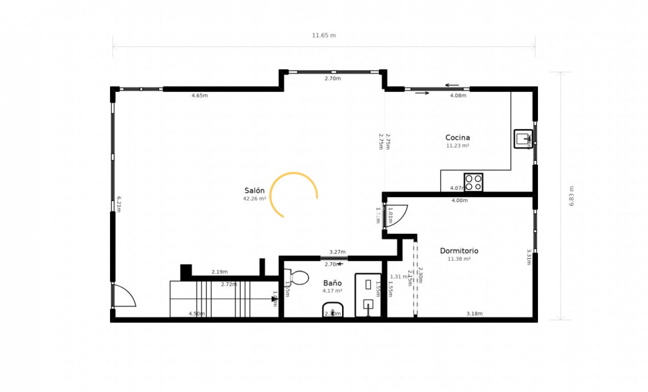 Reventa - Chalet pareado - Ciudad Quesada