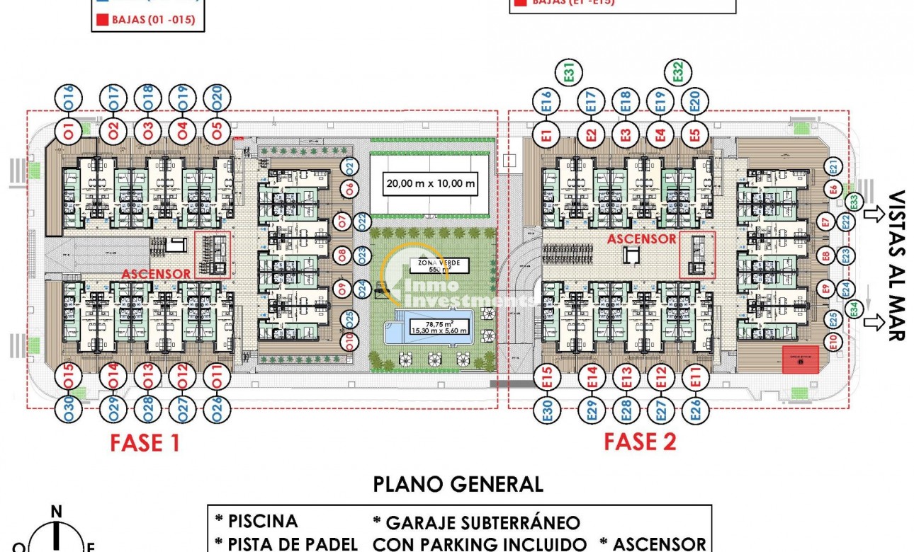 Neubau Immobilien - Bungalow - Pilar de la Horadada - Playa de las higuericas