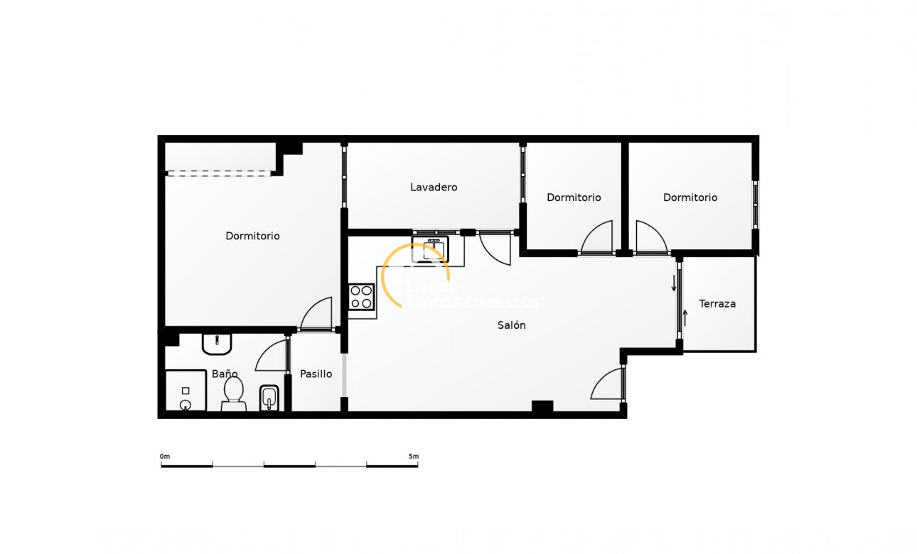 Resale - Apartment - Torrevieja - Torrevieja Centre