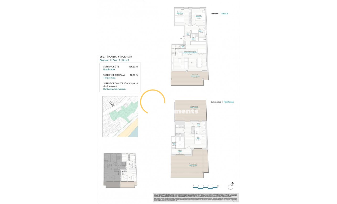 New build - Penthouse - Villajoyosa - Pueblo