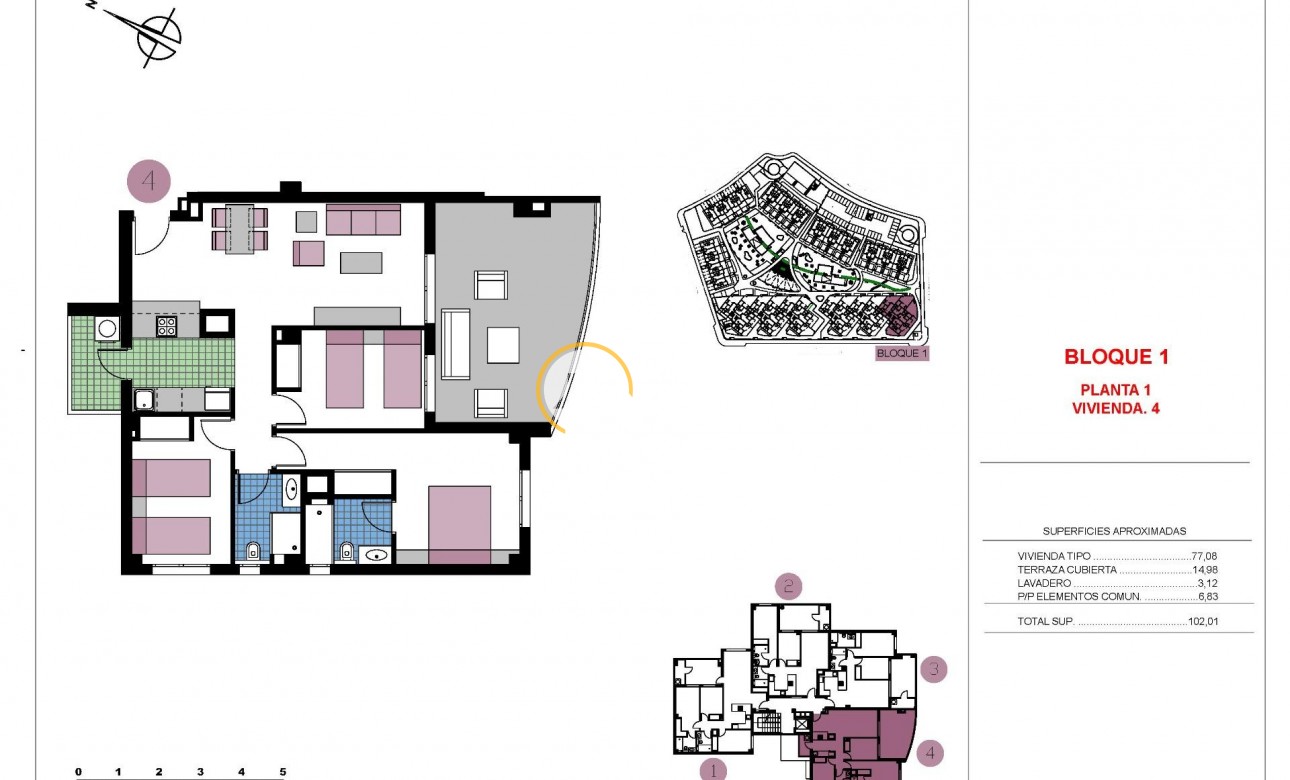 New build - Apartment - Pilar de la Horadada - Mil Palmeras