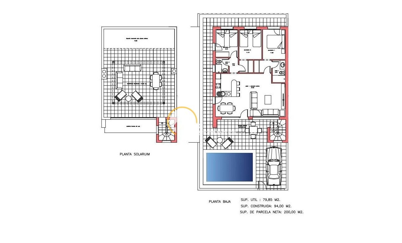 Nouvelle Construction - Villa - Fuente Álamo - La Pinilla