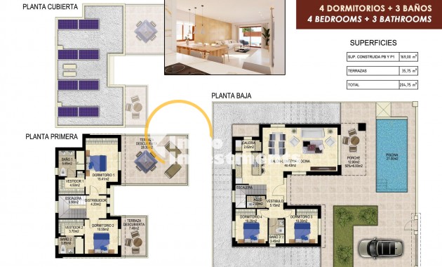 Obra nueva - Chalet independiente - Orihuela - Vistabella golf