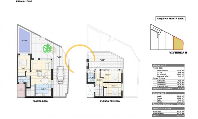 Neubau Immobilien - Reihenhaus - Pilar de la Horadada