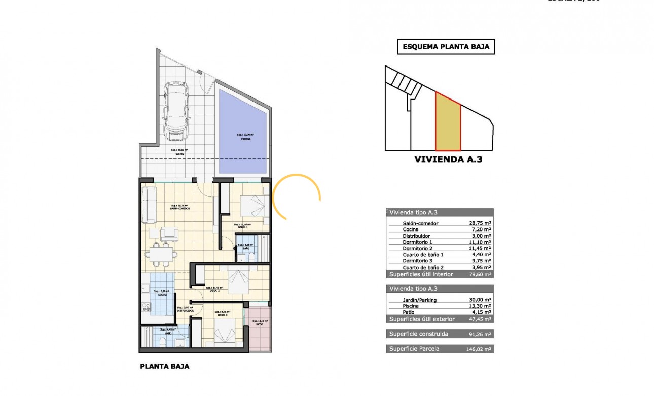 Neubau Immobilien - Bungalow - Pilar de la Horadada