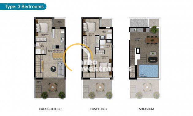 Nouvelle Construction - Maison mitoyenne - Dolores - Sector 2