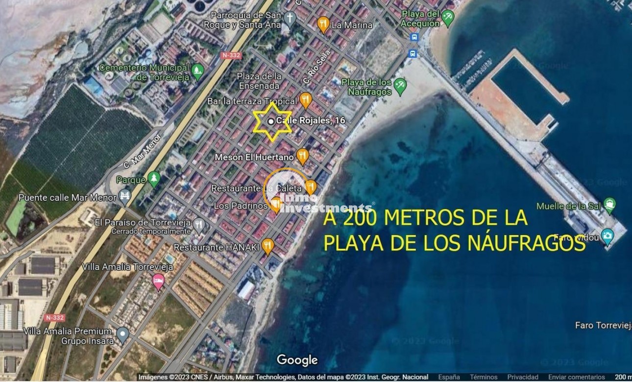 Reventa - Bungalow - Torrevieja - Playa de los Naufragos